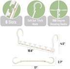 Mr. Pen- Space Saving Hangers for Clothes, 20 pcs, White (Pack of 3) - Image 3