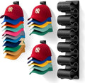 Ozueccr Baseball Hat Rack for Wall, 4 Pack, Holds 23 Caps by Ozueccr
