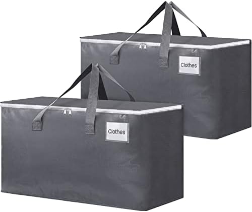 BlissTotes Large Moving Bags, Storage Bags, 93L-2 Pack by BlissTotes