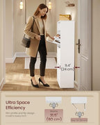 VASAGLE Shoe Cabinet with 3 Flip Drawers, Holds up to 24 Pairs of Shoes - Image 4