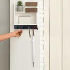 Key Holder with 4 Hooks,Adhesive Key Hanger Organizer for Wall Mount - Image 3