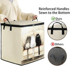 2pcs blanket storage bag for under bed,closet organizers 95L - Image 4