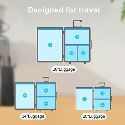 UPGOGO Travel Vacuum Bags Combo 6 Pack - Space Saver Vacuum Storage Bags for Clothing and Luggage - Image 3