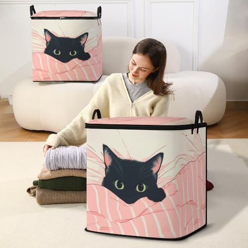 2pcs blanket storage bag for under bed,closet organizers 95L - Image 5