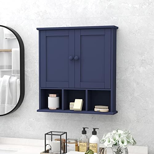 TaoHFE Blue Bathroom Over The Toilet Storage Cabinet - Image 6