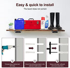 Sinoer 4 Pack Metal Wall Mount Garage Double Storage Hooks - Image 5