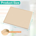 Silicone Under Sink Mat, 31"x22", Waterproof Cabinet Liner, Beige - Image 2