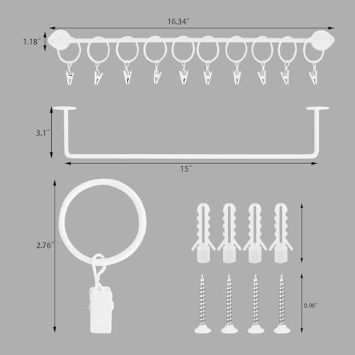 Viklluyr Hat Wall Rack Cap Organizer: Baseball Hat Racks Display Holder with 20 Hooks Modern Metal White Hats Storage Wall Mounted Caps Hanger Set of 2 for Closet Door Bedroom Entryway Laundry - Image 7