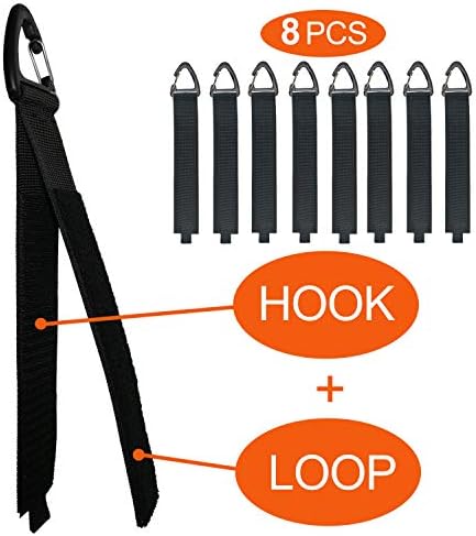 ZTSXLLIM Extension Cord Organizer Garage Organization with Carabiner 8 Pack - Image 5