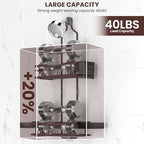 Rustproof Shower Caddy Hanging with Soap Holders for Bathroom, Bronze - Image 3
