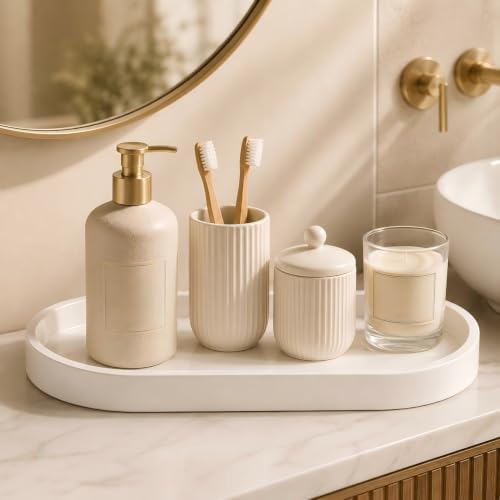 Bathroom Tray,Vanity Tray,Perfume Tray for Makeup,Perfume,Trinket - Image 3