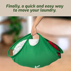 Laundry Turtle Collapsible Laundry Basket for Washer & Dryer (Green, Large) - Image 3