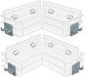 Nieifi Corner Shower Shelves, Adhesive Shower Caddy, Bathroom Organization by Nieifi