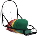 Lids Hat Travel Case – Baseball Cap Carrier for 6 Hats, Durable Clear Exterior & Interior, Storage with Handle & Adjustable Shoulder Strap, Hard Hat Organizer for Travel & Closet by Lids