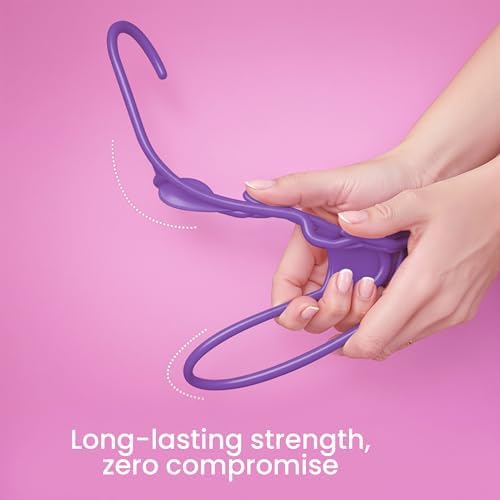 Utopia Home Plastic Hangers 50 Pack – Space Saving Clothes Hanger Purple | Durable & strong | Closet organizer & storage | Ideal for apartments, dorms & stocking stuffers - Image 4