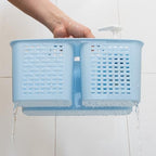 Tiawudi Portable Shower Caddy, Caddy Organizer with Handle, Plastic Shower Basket Hold Soap, Shampoo, Hair Supplies and Beauty Products, Cleaning Supplies Organizer for Home, Dorm, Shelf and Cabinet - Image 4