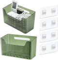 Lae Nuvole Adhesive Cabinet Door Organizer, 2 Pack Wall Shower Caddy, Green by LaeNuvole