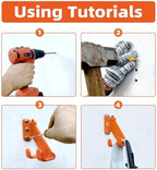 Chainsaw Hanger, 1 Pack Chainsaw Holder Wall Mount, Chain Saw Storage Rack - Image 6