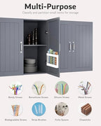 Acrylic Straw Holder & Organizer - Compact, Adhesive Tape Included for Easy Installation - Perfect for Countertops, Cabinets, or Kitchen Storage (White-5 Compartments) - Image 6