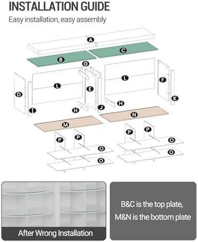 Hzuaneri Shoe Storage Bench with Cushion, Storage Bench with 18 Cubbies - Image 7