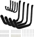 KURUI 15" Heavy Duty Garage Storage Hooks, 8 Pack Wall Mount Kayak Rack by KURUI