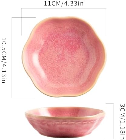 Ceramic Jewelry Tray, Ring Holder Floral Trinket Bowl for Women - Image 3