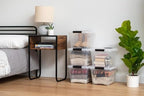 IRIS USA 4-Pack 19 Quart Storage Bins with Lids, Clear - Image 5