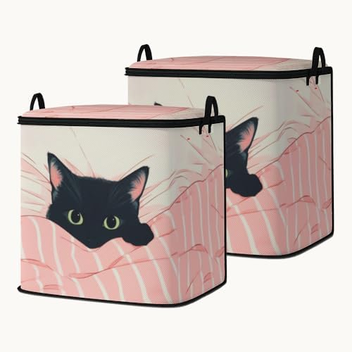 2pcs blanket storage bag for under bed,closet organizers 95L by BestSellers