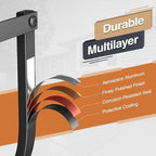 Garden Hose Holder Wall Mount - Metal Water Hose Hanger for Outside, Durable Hook for Garden, Garage, or Yard Storage - Image 3