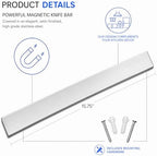 Modern Innovations 16 Inch Stainless Steel Magnetic Knife Bar with Multi-Purpose Functionality as a Knife Holder, Knife Strip, Magnetic Tool Organizer, Art Supply Organizer & Home Organizer - Image 6