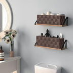 Posprica Woven Baskets, Storage Baskets for Organizing (Set of 8), Cube Baskets Bin Container Matching Storage Boxes Organizers for Pantry, Office, Shelves, Media-room - Image 7
