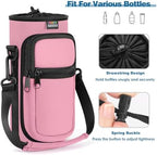 Nuovoware Water Bottle Carrier Bag, 25oz/32oz, Pink - Image 5