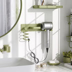 Tindbea Hair Dryer Holder Wall Mount Aluminum Alloy Hot Tools Organizer - Image 6