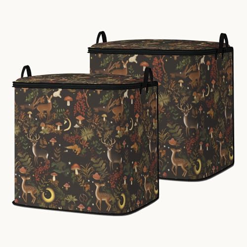 2pcs blanket storage bag for under bed,closet organizers 95L by BestSellers