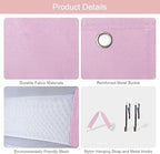 DHSFKBE Legging Organizer Storage, T Shirt Organizer, Foldable Hanging Closet Organizer Storage with 16 Roll Independent Compartments for Yoga Pants, Tank Top, Towel, Underwear (Pink) - Image 7