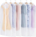 Carbrea 6 Pack Translucent Garment Bags for Hanging Clohes - 24" x 49" by Carbrea
