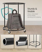 SONGMICS Laundry Basket with Wheels, Removable Liner Bag, 45 Gallon (170 L) - Image 5