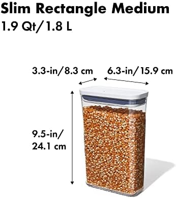 OXO Good Grips POP Container - Airtight Food Storage - 1.9 Qt for Snacks, Sugar and More - Image 3