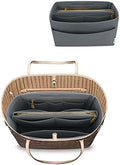 LEXSION Felt Purse Organizer Insert, Tote Bag Shaper Dividers with 5 Sizes by LEXSION