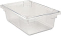 Rubbermaid Commercial Products Polycarbonate Food Storage Box/Tote, 3.5 Gallon, Clear, for Restaurant/Kitchen/Cafeteria by RubbermaidCommercialProducts