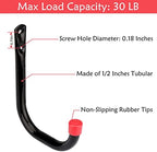 Heavy Duty Steel Garage Storage Utility Hooks, 8 Pack Wall Mount Hanging Storage Utility Hanger - Image 3