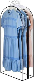 Handy Laundry Clear Garment Bags for Hanging Clothes, 40" Suit Bags, 1-Pack by Handy+Laundry