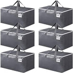 BlissTotes Large Moving Bags, Storage Bags, 76L-6 Pack by BlissTotes