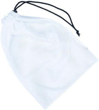 Golberg Mesh Bag - 12 x 18 Inches – Use for Laundry, Beach Days, & Even Camping (White) by Golberg
