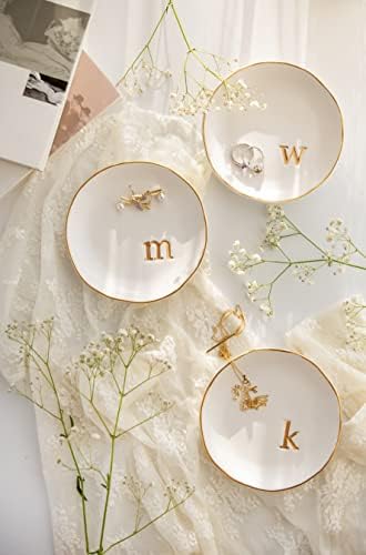 COLLECTIVE HOME Ceramic Jewelry Tray, Trinket Dish, Gifts for Women (E) - Image 6