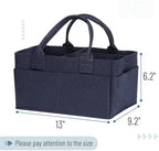 Mr. Pen- Baby Diaper Caddy Organizer, Navy Blue - Image 2
