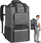 Vorspack Laundry Backpack for College Dorm, Heavy-Duty Hamper, Grey by Vorspack