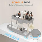 Sevenblue 4-Pack 2-Tier Under Sink Organizer with Pull Out Drawers - Image 7