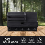 Key Holder Wall Mount, Mail Holder with Storage Drawer - Image 6