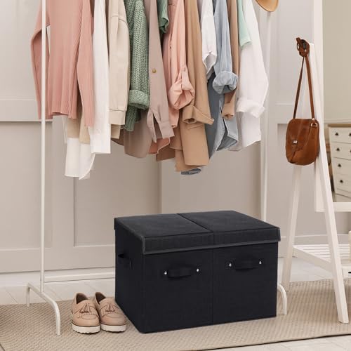 Shoe Organizer for Closet, Shoe Storage Box with Adjustable Dividers - Image 7